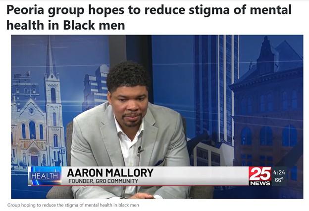 Peoria group hopes to reduce stigma of mental health in Black men